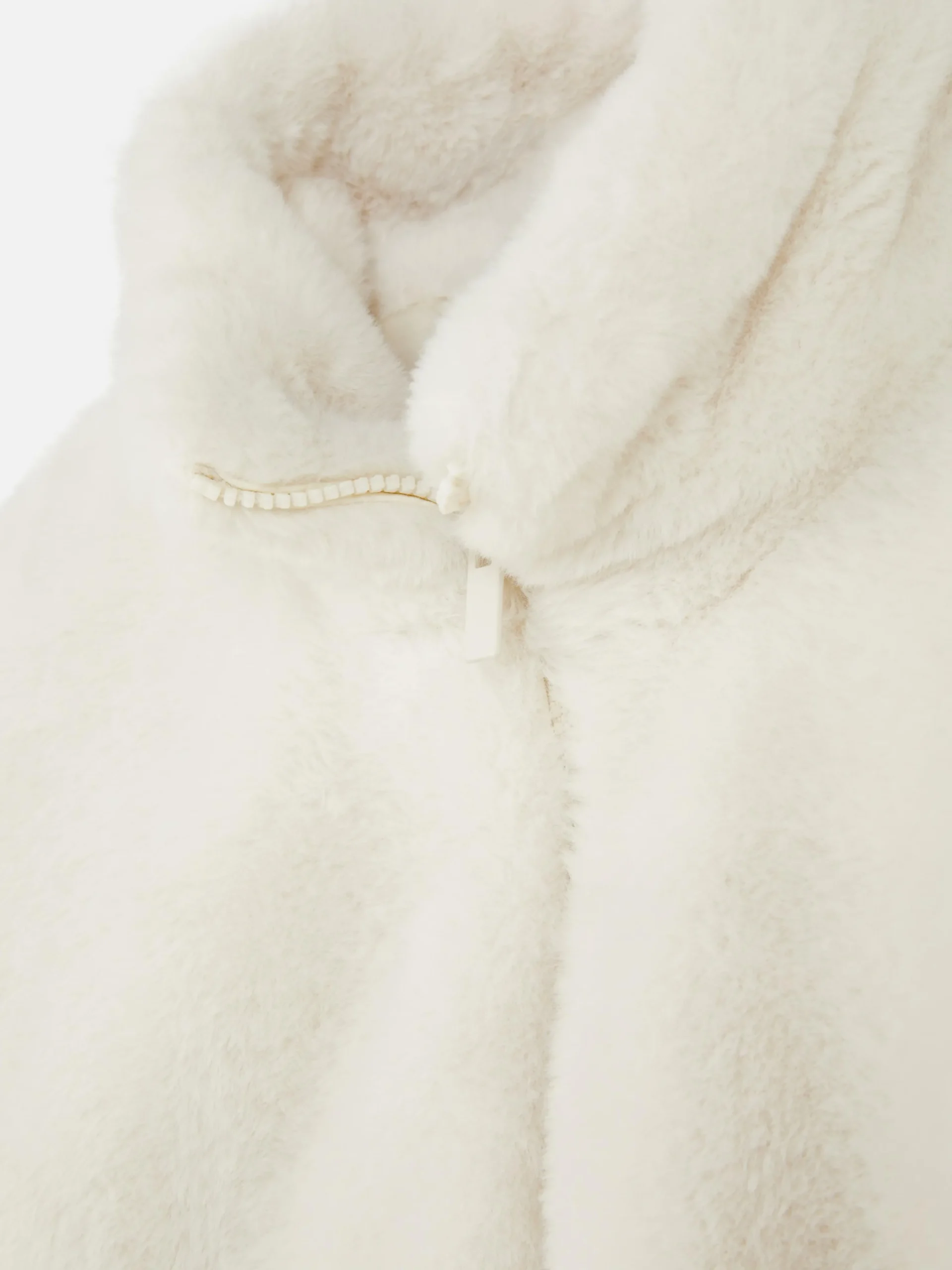 Femme Primark Manteaux Et Vestes|Veste Zippée En Fausse Fourrure