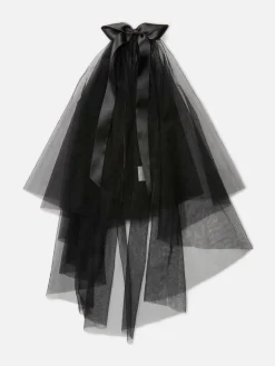 Femme Primark Vêtements Gothiques|Accessoires Cheveux|Voile En Tulle Beetlejuice X Colleen Atwood